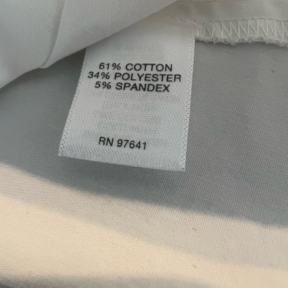 J. JILL White Shirt Collection 3X Womens Basic Button Down Long Sleeve EUC - Picture 3 of 7